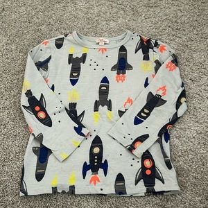 Boys Rocket ship top